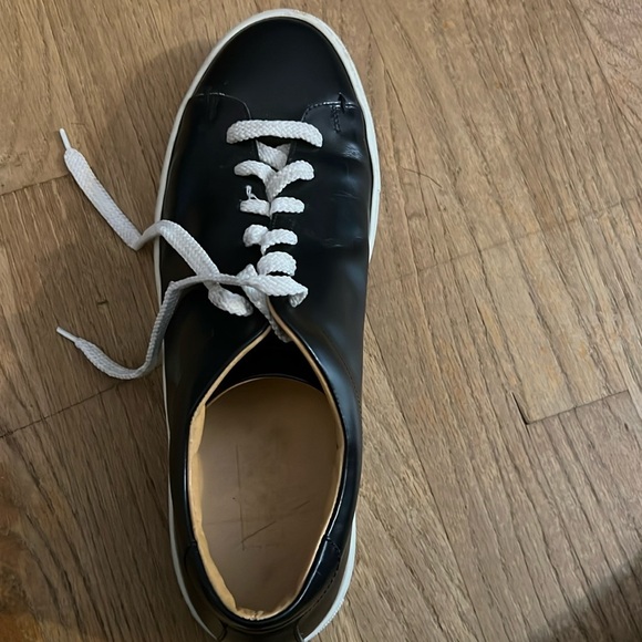 Mercanti Fiorentini Black 7939 Leather Sneaker - Picture 4 of 14